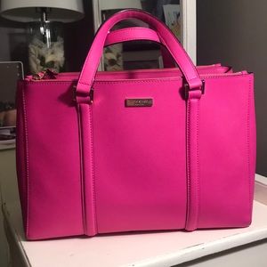 Hot Pink Kate Spade Newbury Lane: Loden Hand Bag